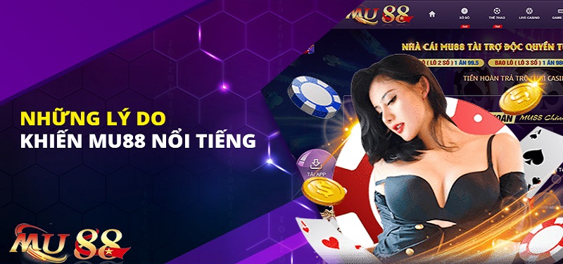 nhà cái MU88 uy tín, bảo mật