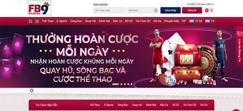 FB9 Đẳng Cấp Hàng Đầu Việt Nam Về Mảng Casino Online