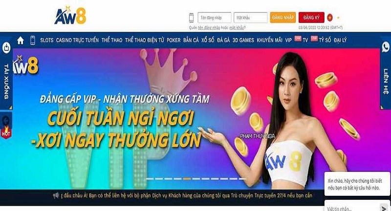 Cùng chơi game thả ga- Nhận quà liền tay tại nhà cái AW8