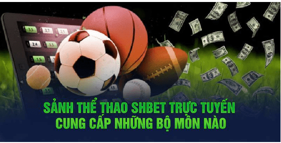 Sảnh thể thao Shbet trực tuyến cung cấp những bộ môn nào?