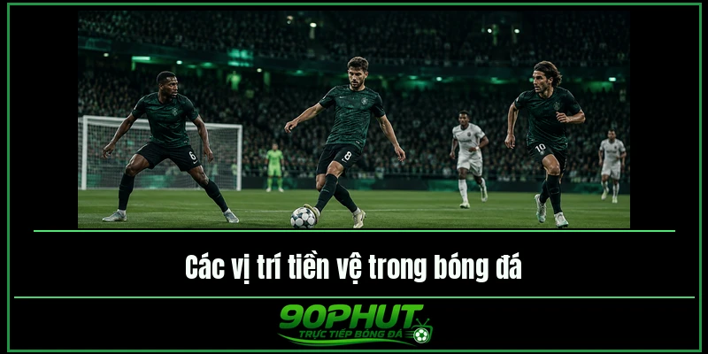 Các vị trí tiền vệ trong bóng đá