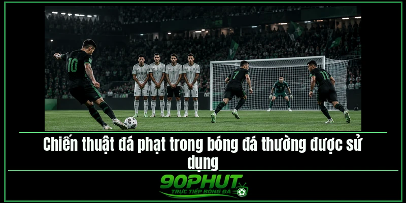 Chiến thuật đá phạt trong bóng đá thường được sử dụng