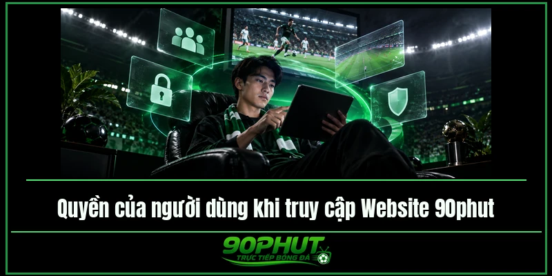 Quyền của người dùng khi truy cập Website 90phut TV Quyền của người dùng khi truy cập Website 90phut TV