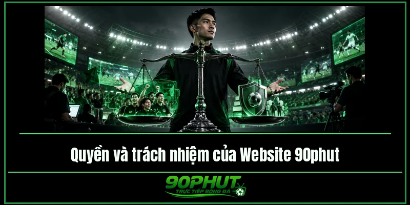 Quyền và trách nhiệm của website trực tiếp bóng đá 90phut Quyền và trách nhiệm của website trực tiếp bóng đá 90phut