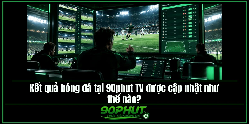 Kết quả bóng đá tại 90phut TV được cập nhật như thế nào Kết quả bóng đá tại 90phut TV được cập nhật như thế nào