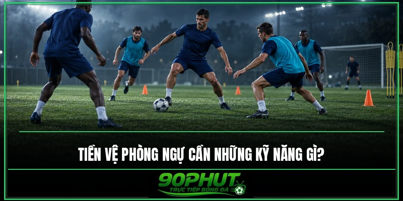 Tiền vệ phòng ngự cần những kỹ năng gì