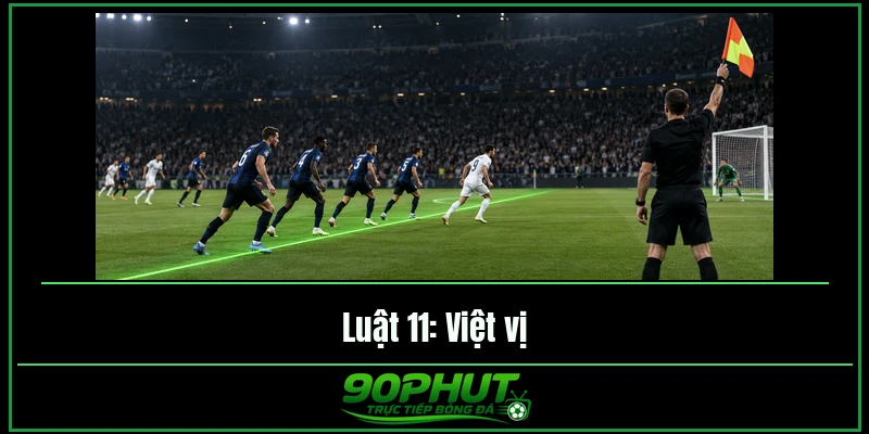 Luật Việt vị trong bóng đá
