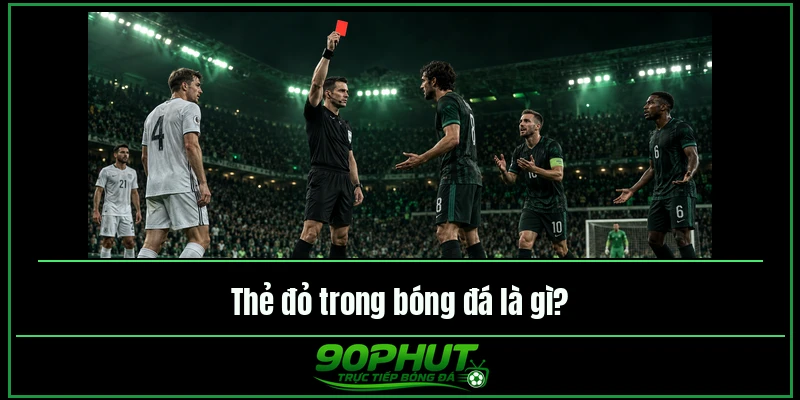 Thẻ đỏ trong bóng đá là gì