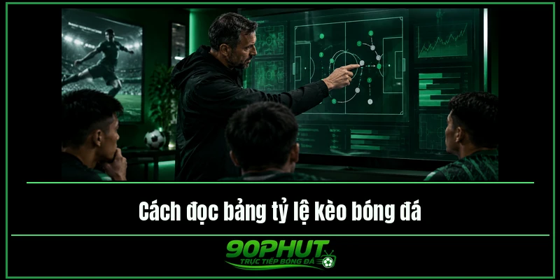 Cách đọc bảng tỷ lệ kèo bóng đá