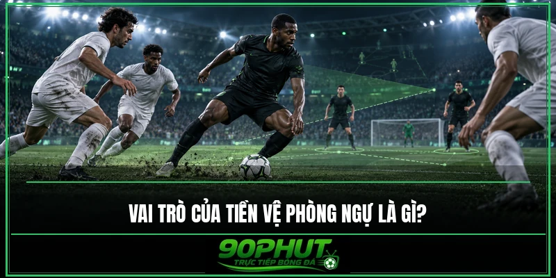 Vai trò của tiền vệ phòng ngự là gì